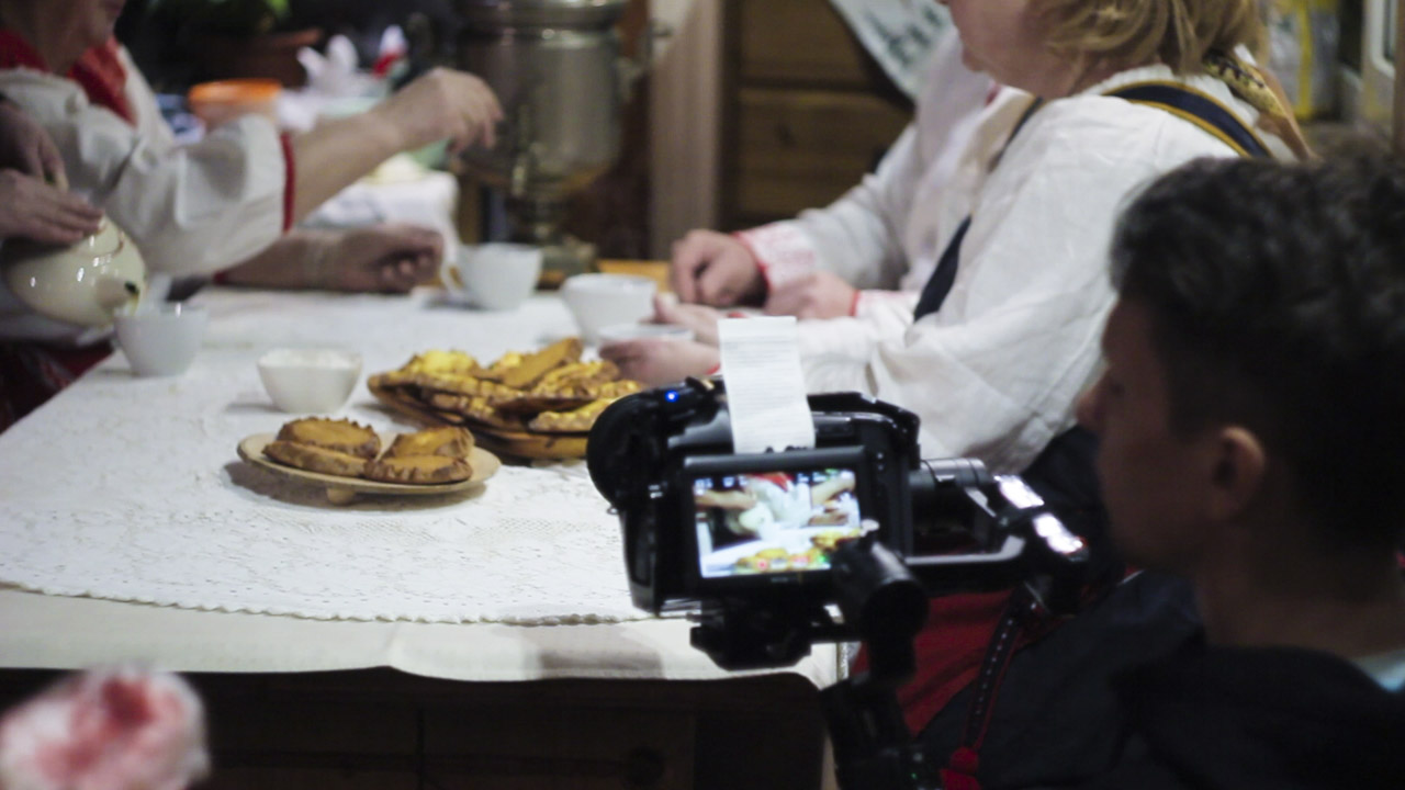 Эпизод для НТВ о Вепсах